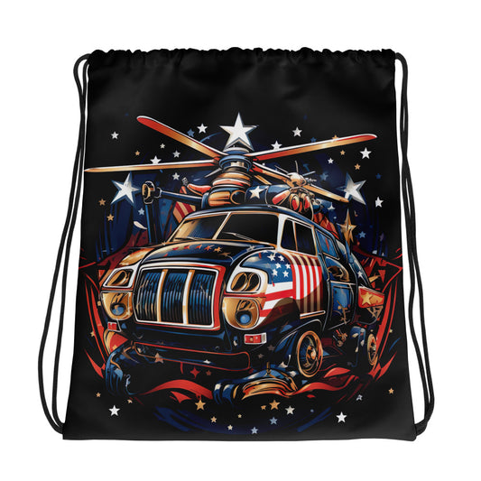 US flying car - gym bag